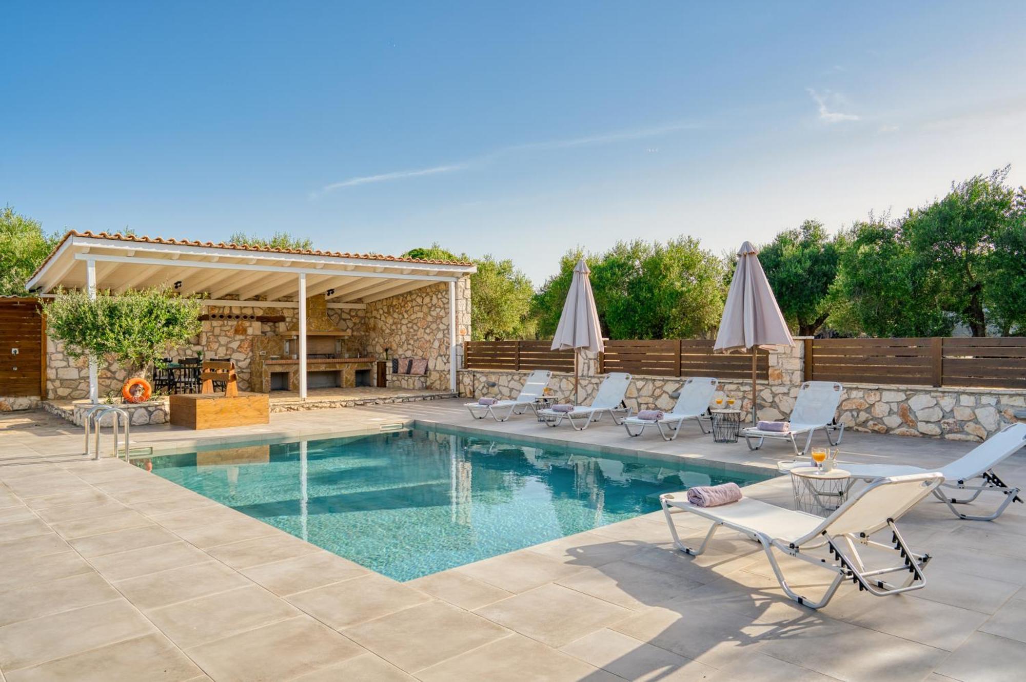 Astarte Villas - Astra Private Villas With Pool Vasilikós Exterior photo