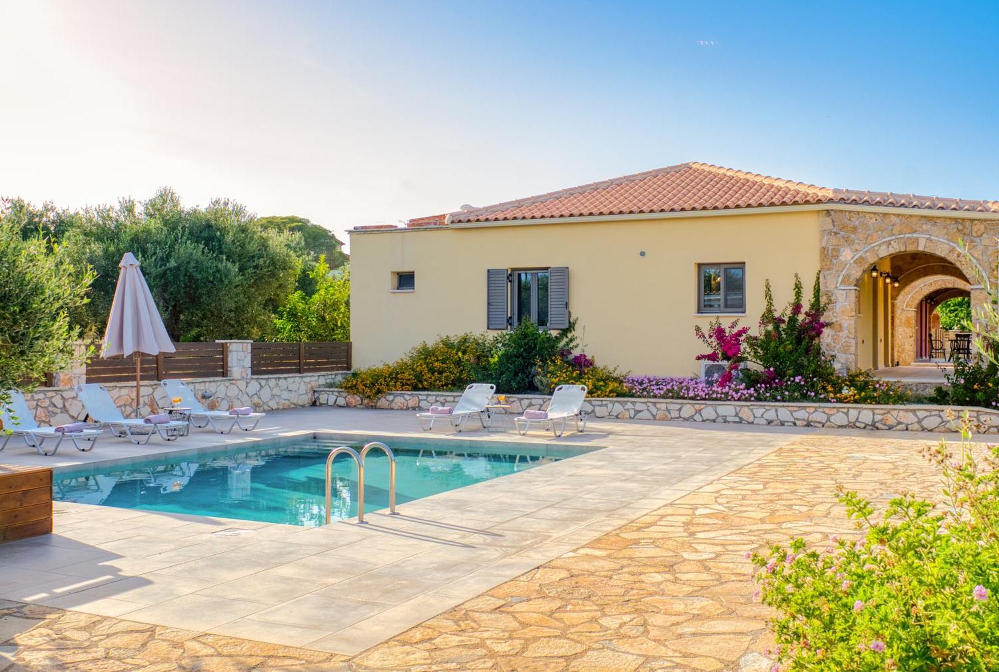 Astarte Villas - Astra Private Villas With Pool Vasilikós Exterior photo